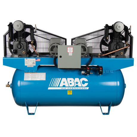 ABAC ABC7-43120HD 7.5 HP Duplex 2x7.5 460V 3Ph Air Compressor Main Image