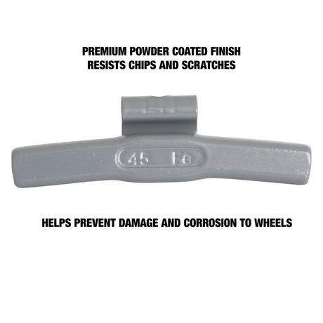 OEMTOOLS 23296 45 gm. EN Style Steel Wheel Weight - 1 Box of 25 Additional Image 3
