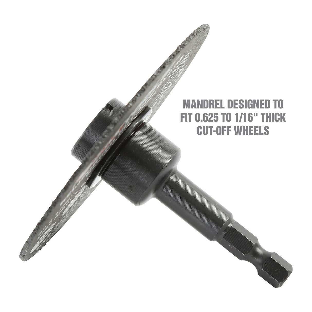 OEMTOOLS 26524 5 Piece Cut Off Wheel Set with Mandrel Additional Image 4