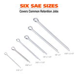 GreatNeck 68230 560-Piece Cotter Pin Assortment Additional Image 3