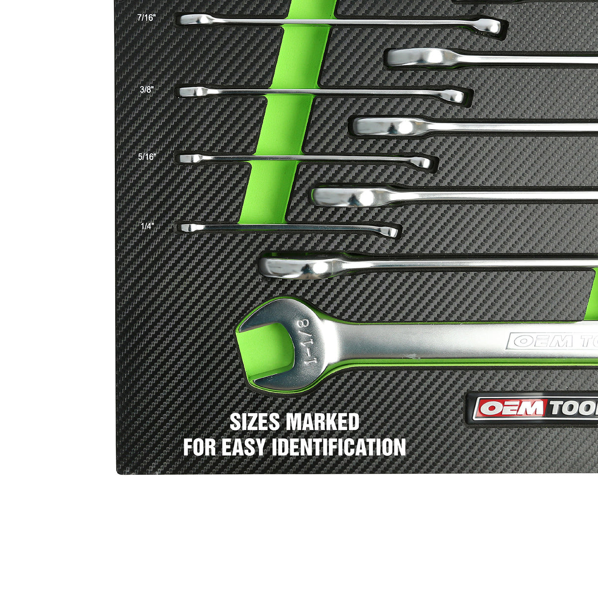OEMTOOLS 23993 14 Piece Combo Wrench Set (SAE) Additional Image 7