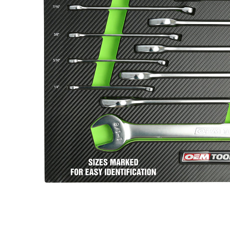 OEMTOOLS 23993 14 Piece Combo Wrench Set (SAE) Additional Image 7
