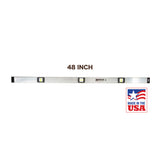 Mayes 10113 Aluminum I-Beam Level (48 Inch) Additional Image 1