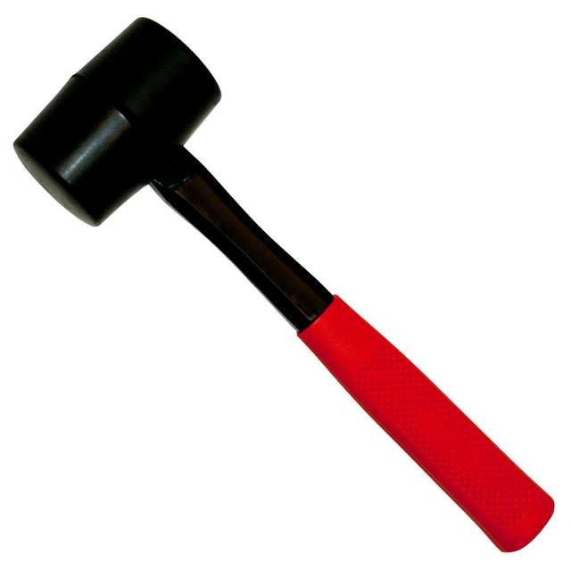 GreatNeck HRM16 Rubber Mallet (16 Oz.) with Fiberglass Handle Main Image