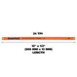 Greatneck 74014 12-Inch Bi-Metal Hacksaw Blade Set Additional Image 2