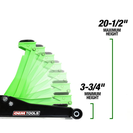 OEMTOOLS 24837 3-1/2 Ton Low Profile Floor Jack Additional Image 3