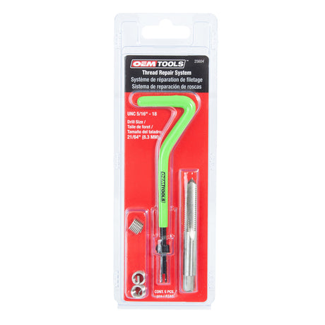 OEMTOOLS 25604 Thread Repair Kit - UNC 5/16in. - 18 Additional Image 4