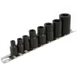 OEMTOOLS 25455 8 Piece 3/8in. Drive External Impact Star Plus Socket Set Main Image