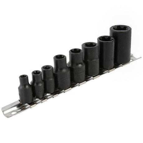 OEMTOOLS 25455 8 Piece 3/8in. Drive External Impact Star Plus Socket Set Main Image