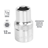 OEMTOOLS 22392 12 mm 1/2 Inch Drive Socket Additional Image 1