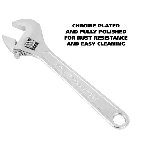GreatNeck AW10C Adjustable Wrench (10 Inch) Additional Image 3