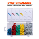 GreatNeck 68227 285-Piece Anchor/Metal Screw Assortment Additional Image 5