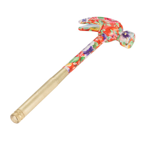 GreatNeck HA104005 5 in 1 Pink Floral Hammer and Screwdriver Set Additional Image 1