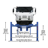 Atlas Equipment Platinum PVL14 14,000 Lb. 4-Post Lift Additional Image 4