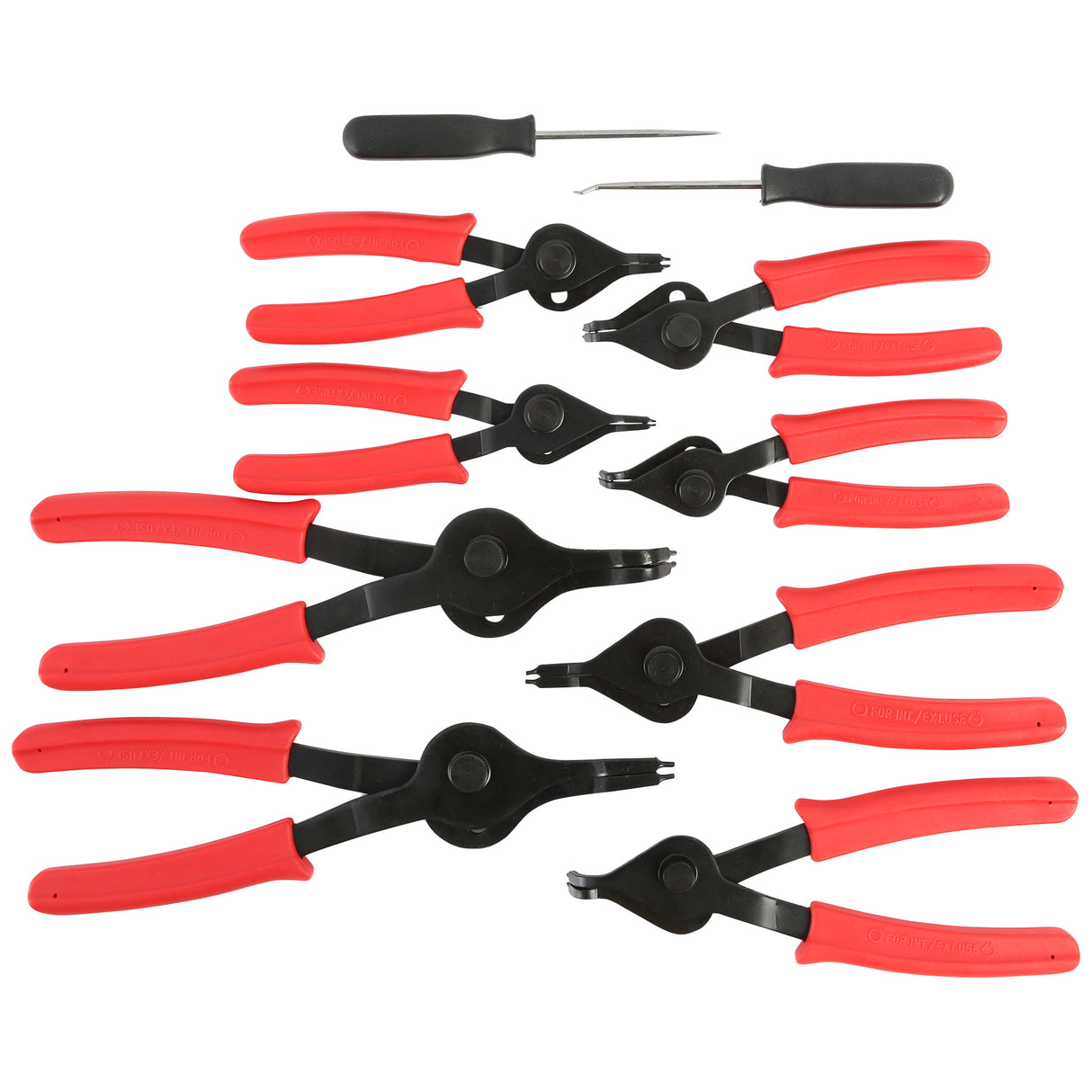 OEMTOOLS 27180 10 Piece Snap Ring Pliers Set Additional Image 2