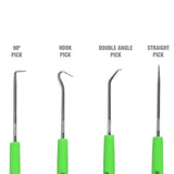 OEMTOOLS 26535 4 Piece Mini Hook and Pick Set Additional Image 2