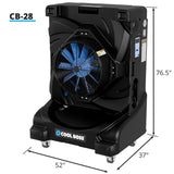 Cool Boss CB-28L 28in. Diameter Evap Cooler (5150152) Additional Image 1