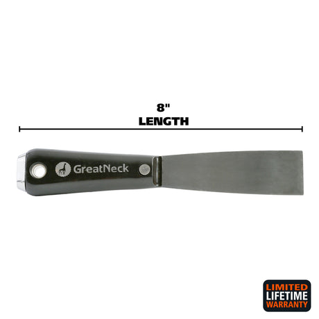 GreatNeck 125PC Flex Carbon Steel Putty Knife (1-1/4 Inch) Additional Image 1