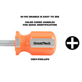 GreatNeck 73120 #2 x 1.5 Inch Phillips Square Shank Screwdriver Additional Image 4