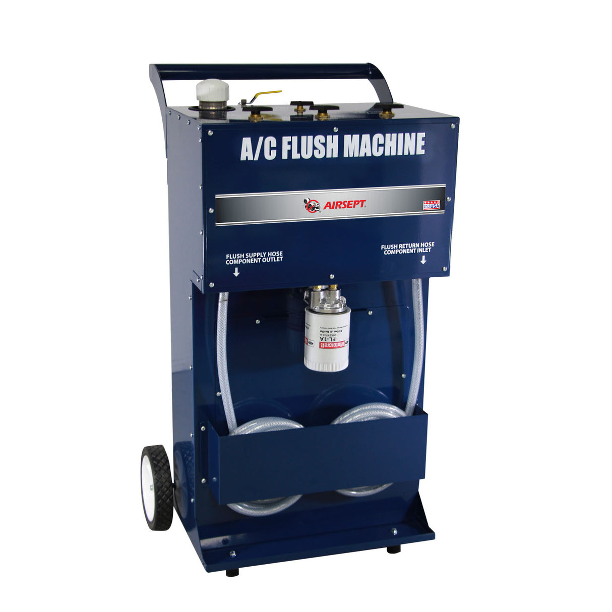 Airsept 40001 A/C Flush Machine With Dual Tank & Reversing Valve Main Image