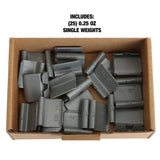 OEMTOOLS 23218 0.25 Oz. P Style Steel Wheel Weight - 1 Box of 25 Additional Image 4