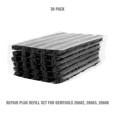 OEMTOOLS 26684 Tire Repair Plugs - 30 Pack Additional Image 1