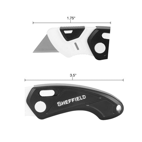 Sheffield 1282 Gadget Folding Lock Back® Utility Knife Additional Image 1