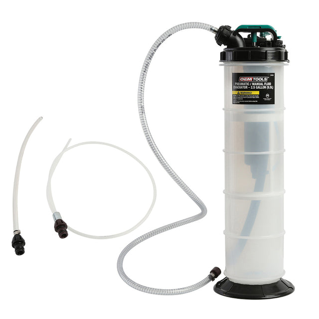 OEMTOOLS 24478 Pneumatic/Manual Fluid Extractor 2.5 Gallon (9.5L) Main Image