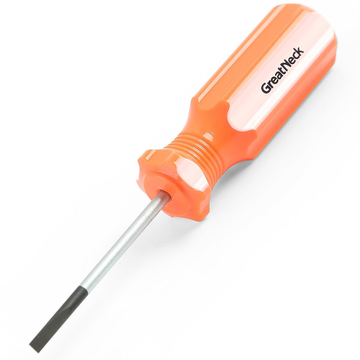 GreatNeck 73090 3/32 x 1.5 Inch Slotted Round Shank Screwdriver Main Image