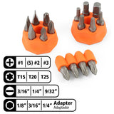 GreatNeck 92018 Ratcheting Screwdriver Set (34-Piece) Additional Image 2