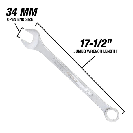 OEMTOOLS 22131 34 mm Jumbo Combination Wrench Additional Image 2