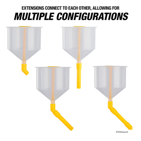OEMTOOLS 87245 No-Spill Coolant Filling Funnel Kit with Coolant Tester Additional Image 4