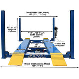 Atlas Equipment 412 12,000 Lb. Commercial Grade  4-Post Lift Additional Image 2