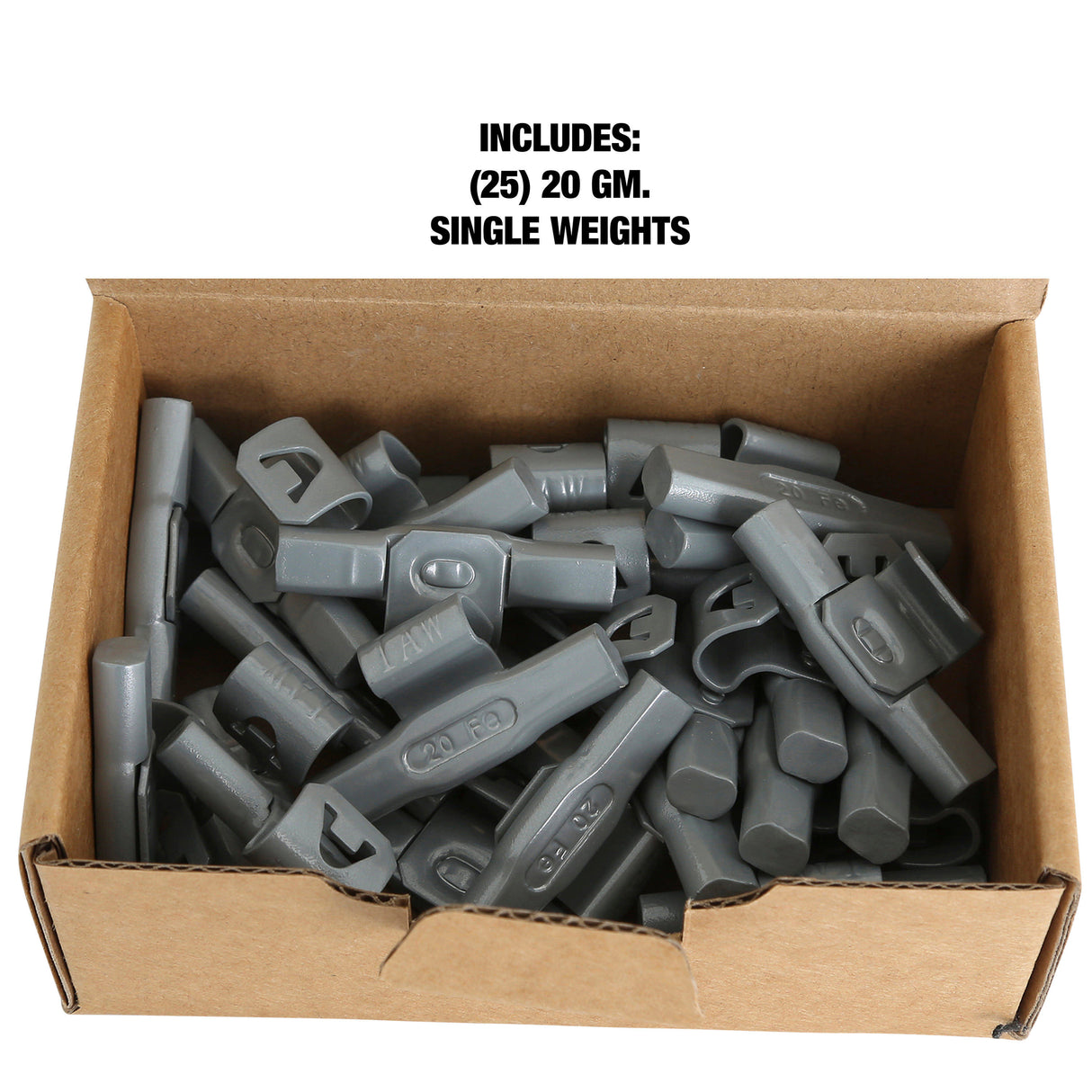OEMTOOLS 23271 20 gm. IW Style Steel Wheel Weight - 1 Box of 25 Additional Image 4