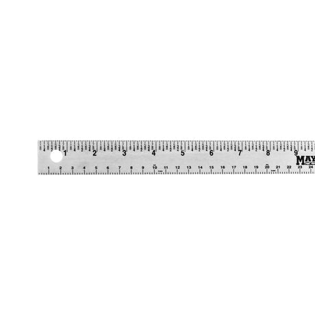 Mayes 10193 EasyMark™ 36 Inch Aluminum Yardstick (1-1/8 Inch Wide) Additional Image 4