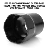 OEMTOOLS 25243 2-1/2 Inch Rounded Axle Locknut Socket Additional Image 2