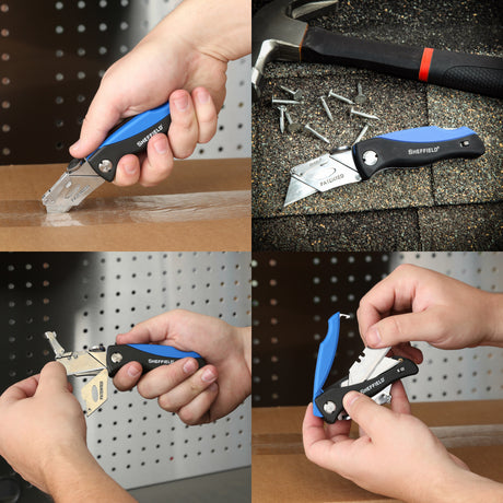 Sheffield 12119 Quick Change Lock Back® Utility Knife Additional Image 8