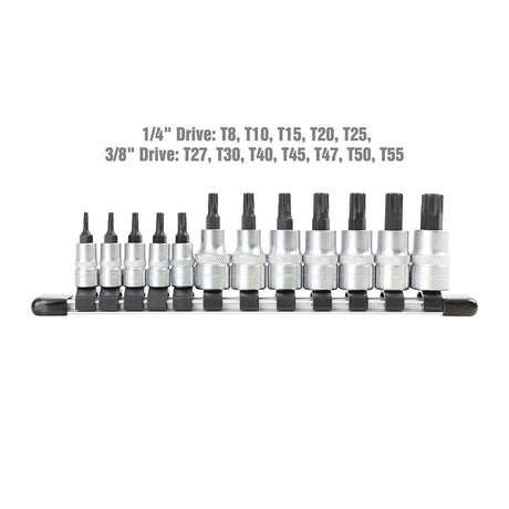 OEMTOOLS 22971 12 Piece Star Socket Bit Set Additional Image 2