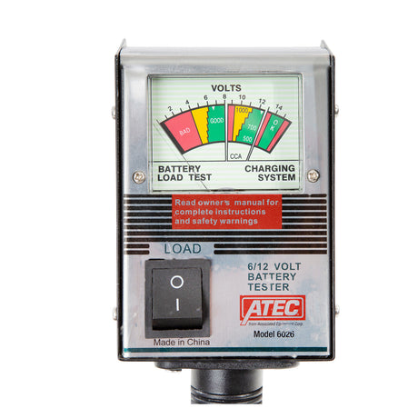 Associated 6026 6/12V, 125A Fixed-Load Battery Tester Additional Image 1
