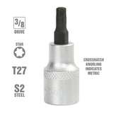 OEMTOOLS 22765 3/8 Inch Drive Star Socket Bit (T27) Additional Image 1