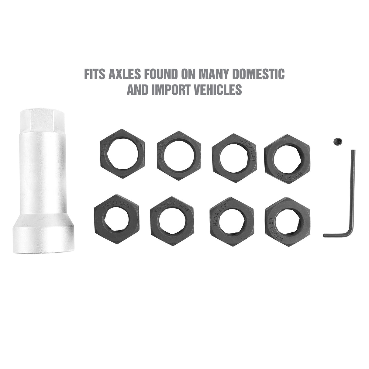 OEMTOOLS 37233 Axle Spindle Threading Set Additional Image 3