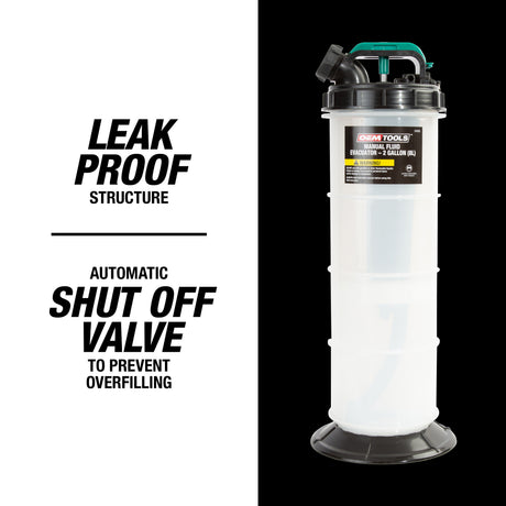 OEMTOOLS 24936 Manual Fluid Extractor - 2.1 Gallons (8L) Additional Image 8