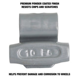OEMTOOLS 23239 10 gm. FN Style Steel Wheel Weight - 1 Box of 25 Additional Image 3