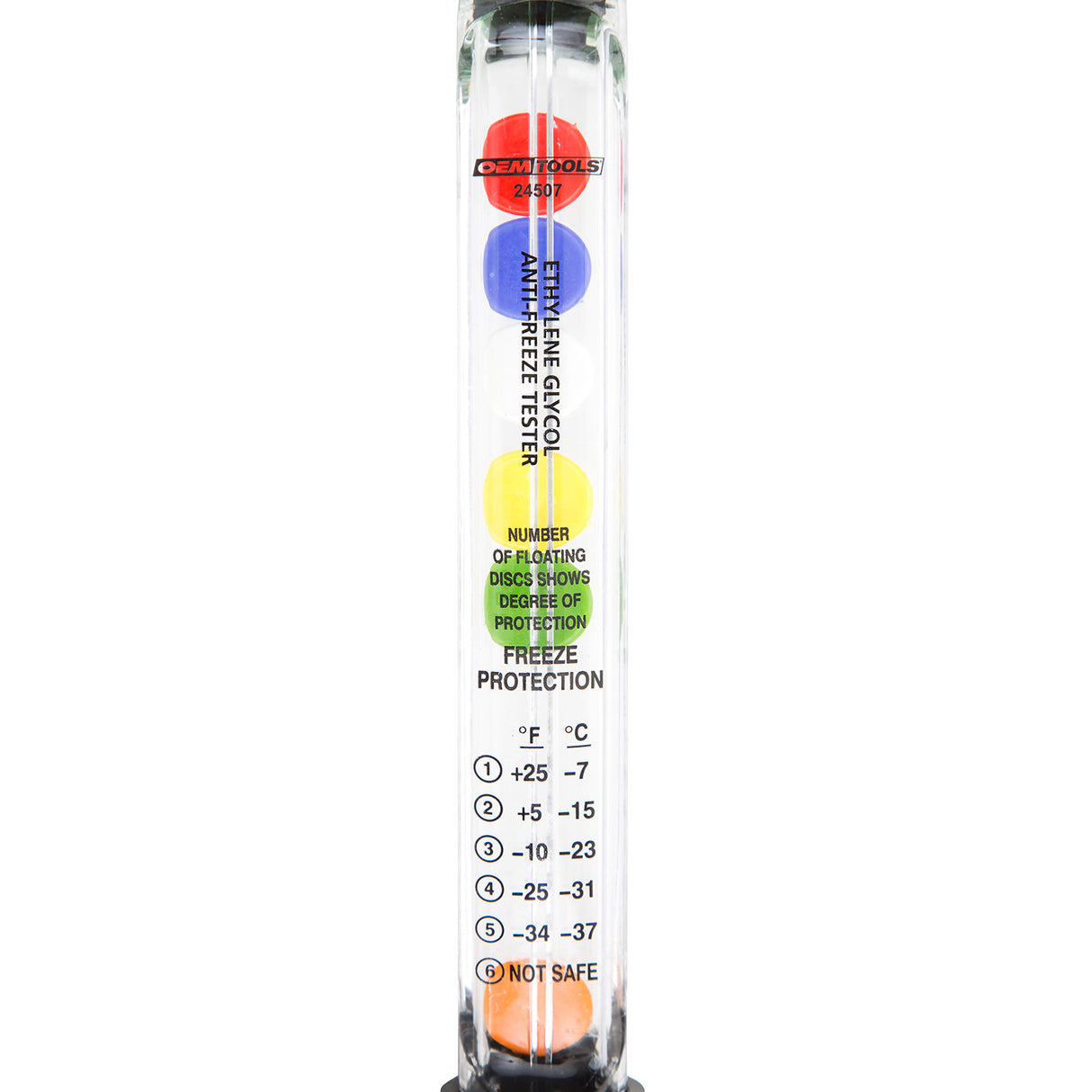 OEMTOOLS 24507 Professional Series Ethylene Glycol Antifreeze Tester Additional Image 3