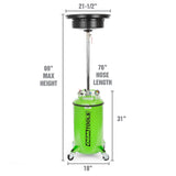 OEMTOOLS 24861 21 Gallon Waste Oil Drain Additional Image 1