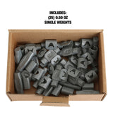 OEMTOOLS 23231 0.50 Oz. AL Style Steel Wheel Weight - 1 Box of 25 Additional Image 4