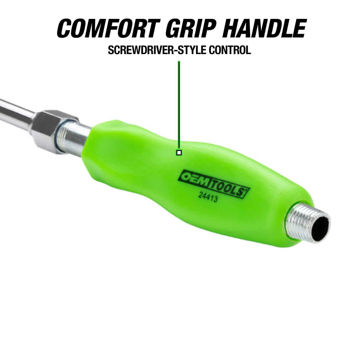 OEMTOOLS 24413 Dual Foot Air Chuck with Comfort Grip Handle Additional Image 5