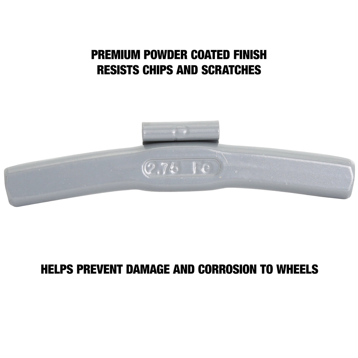 OEMTOOLS 23237 2.75 Oz. P Style Steel Wheel Weight- 1 Box of 25 Additional Image 3