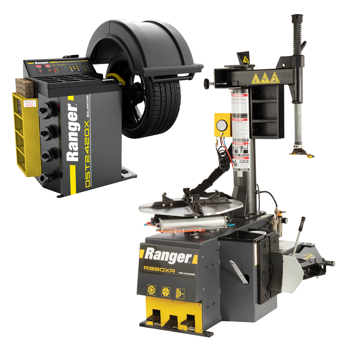 Ranger R980XR and DST-2420X Tire Service Combo Main Image