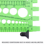 OEMTOOLS 26691 Nut Bolt Thread Gauge Additional Image 3
